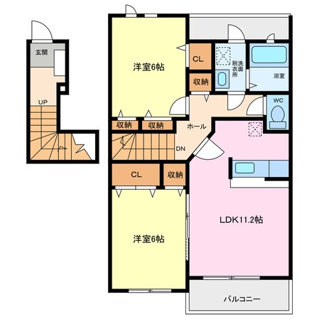 グランヒルの物件間取画像